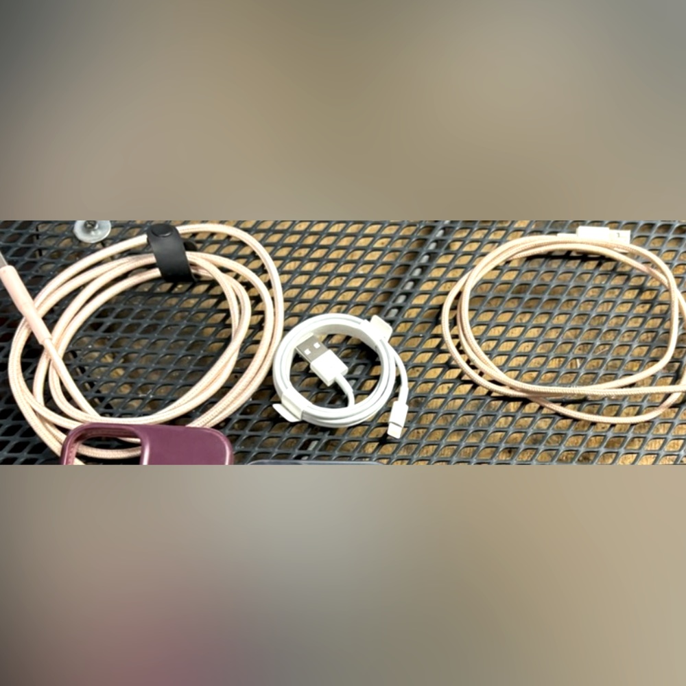 iPhone 13 charging cords.